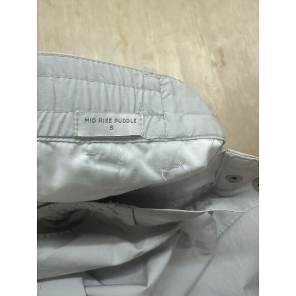 Pacsun Mid Rise Puddle Elastic Waist Cargo Pants Sz S Gray NWTs Full Length - Picture 3 of 5